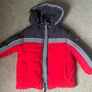 ZeroXposur Infant/Toddler Winter Coat Fleece Lined Down Alternative Coat EUC